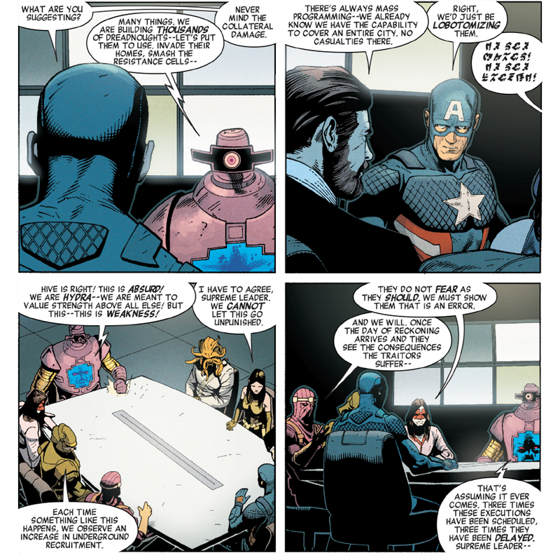 Illustration for article titled Captain America Is No Longer a Supervillain, He's a Monster